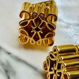 Authentic Loewe Anagram Earrings